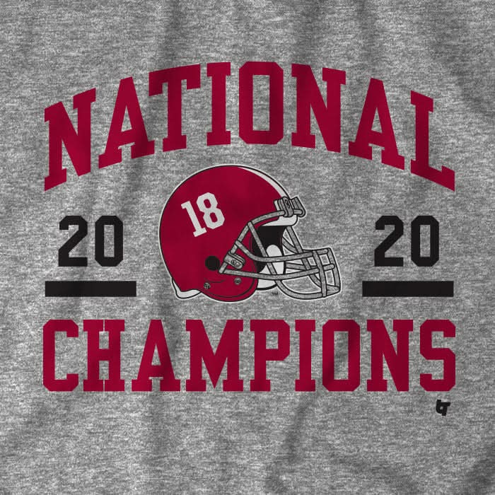 Alabama Football: Alabama Champs Helmet 4