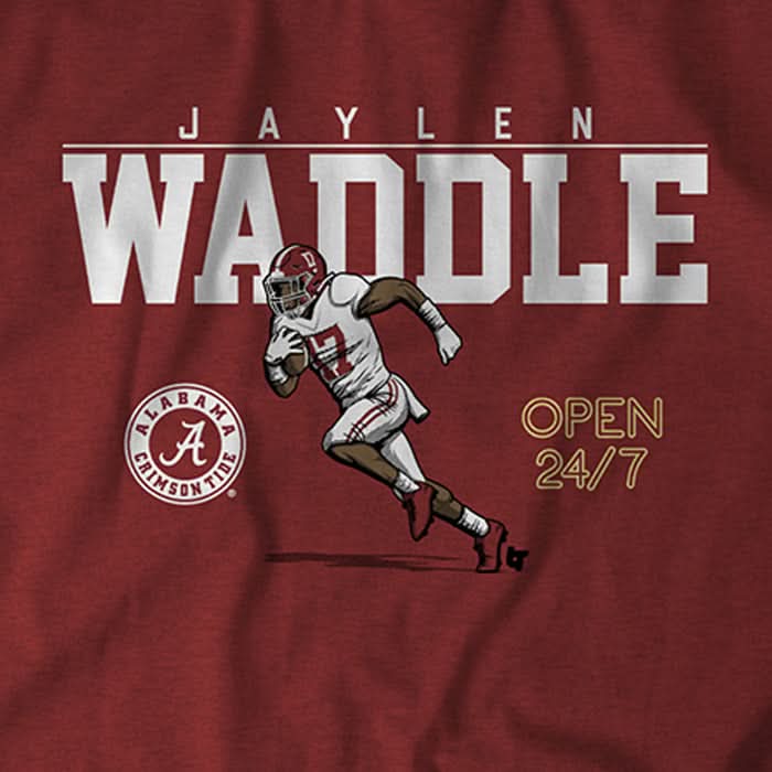 Alabama Football: Jaylen Waddle 4