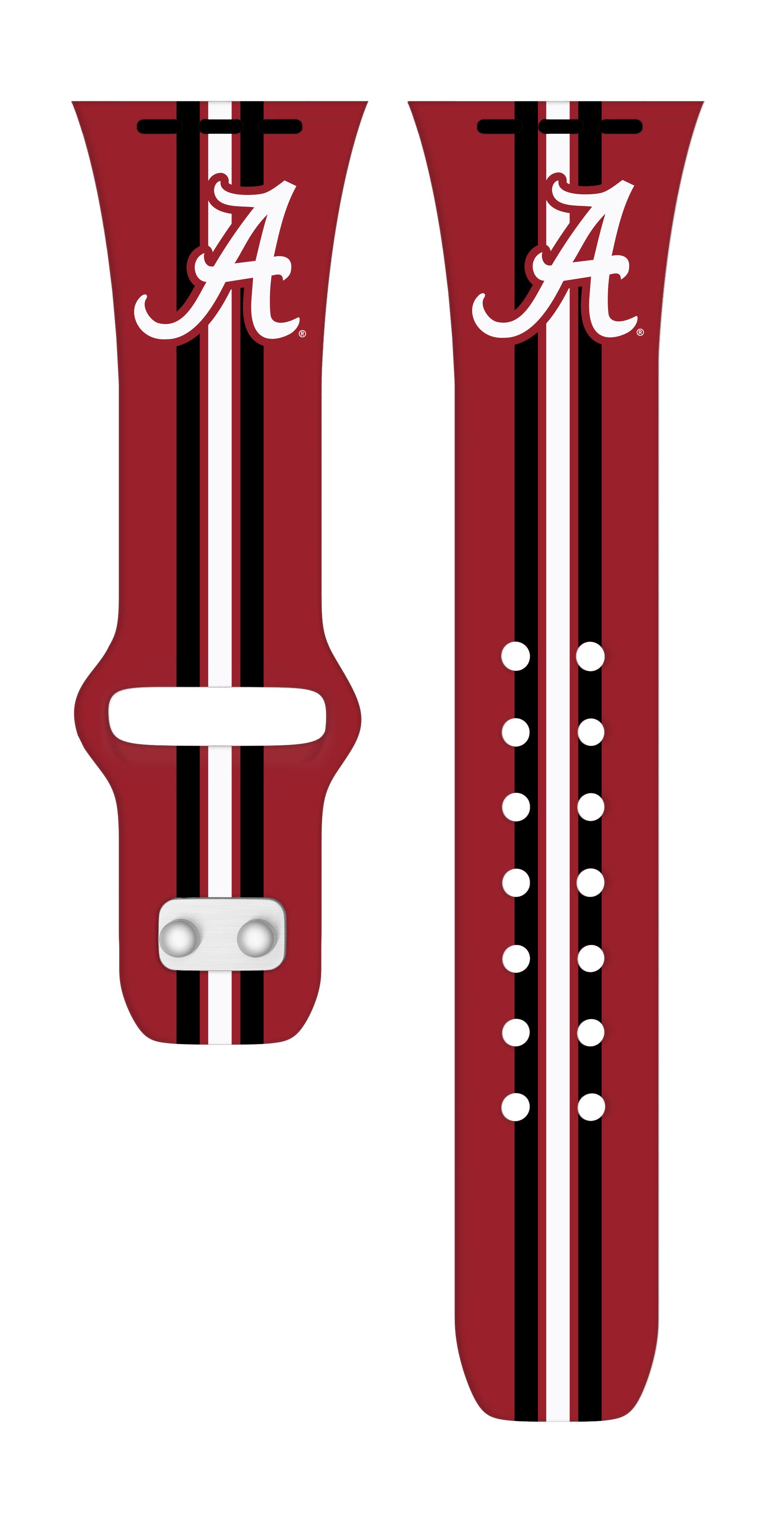 Alabama Crimson Tide HD Apple Watch Band 3