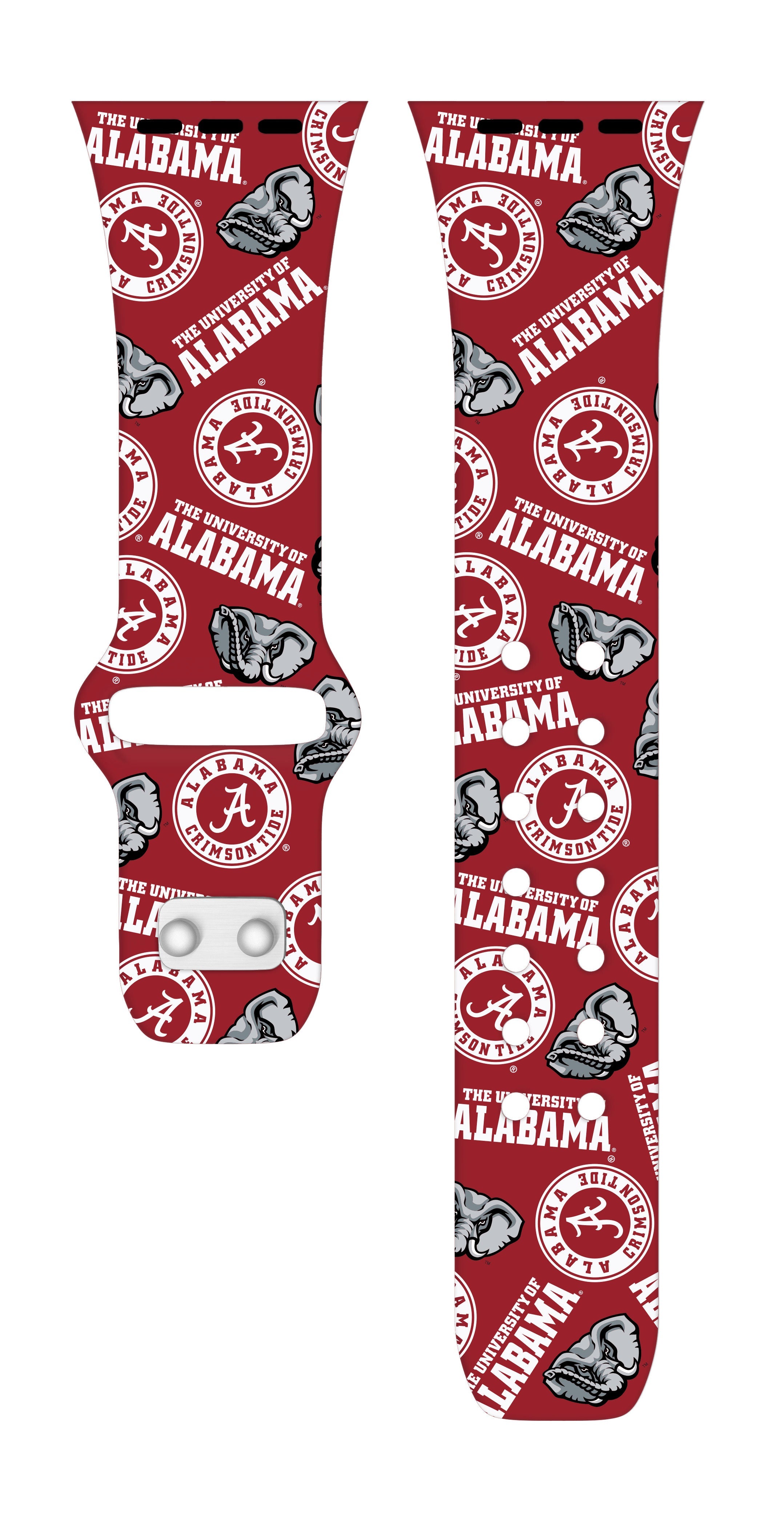 Alabama Crimson Tide HD Apple Watch Band 15
