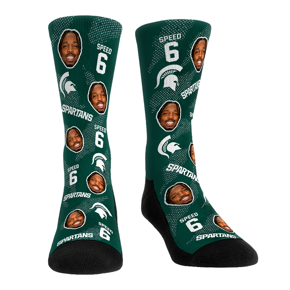 Michigan State Spartans - Football Guy | Rock 'Em Socks