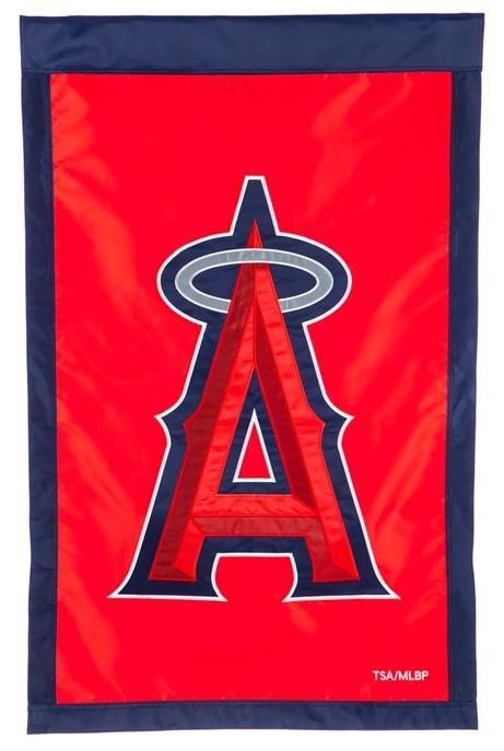 Anaheim Angels Flag 2 Sided Applique House Banner