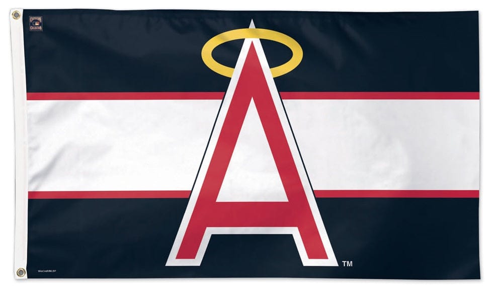 Anaheim Angels Flag 3x5 Retro Throwback Vintage Halo
