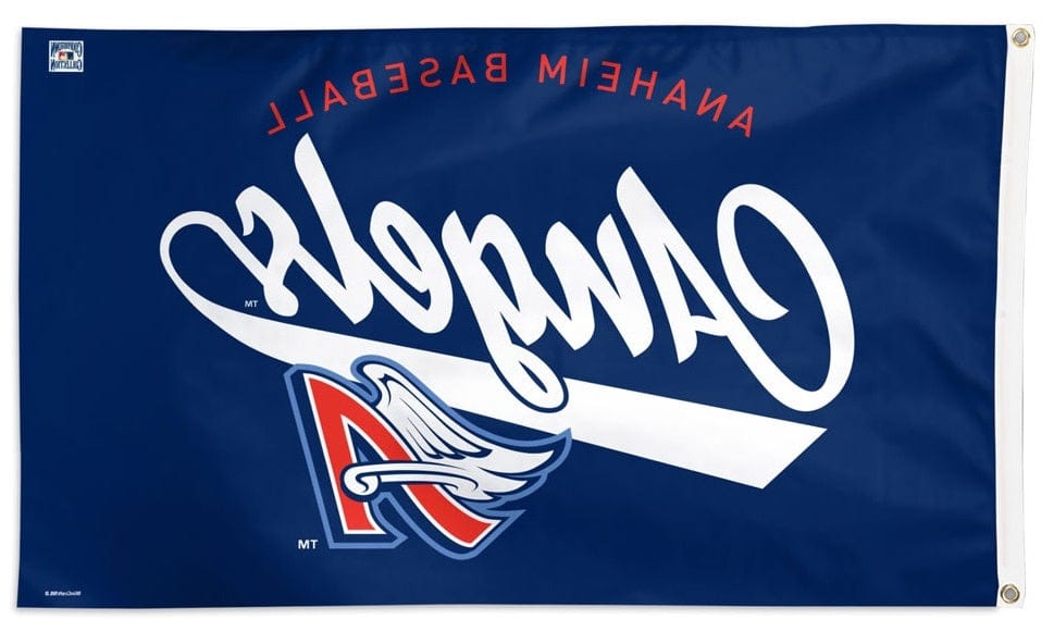 Anaheim Baseball Angels Flag 3x5 Cooperstown