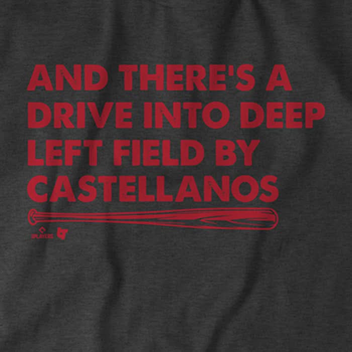 And There's a Drive Into Deep Left Field by Castellanos 4