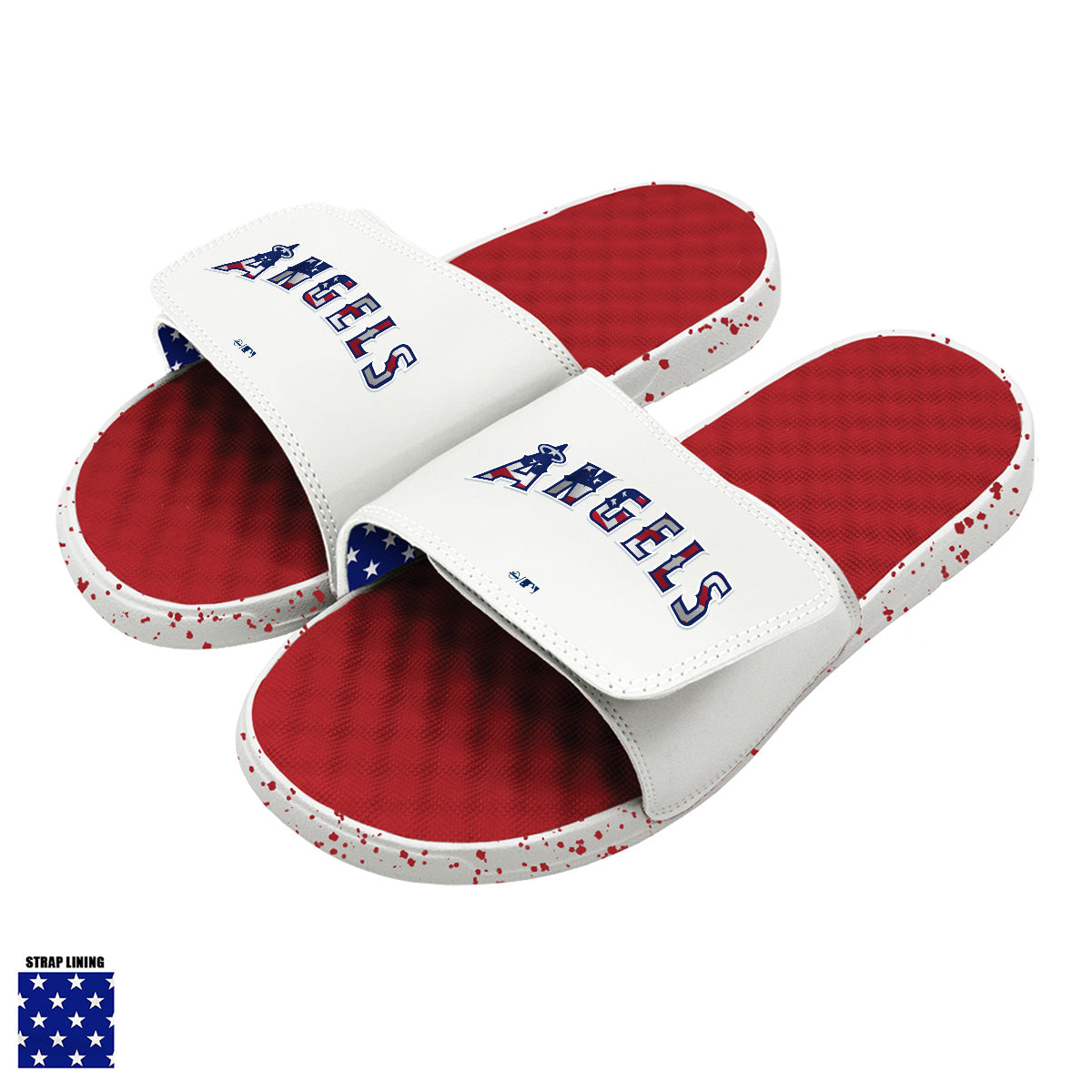 Los Angeles Angels Red Americana Slides 1