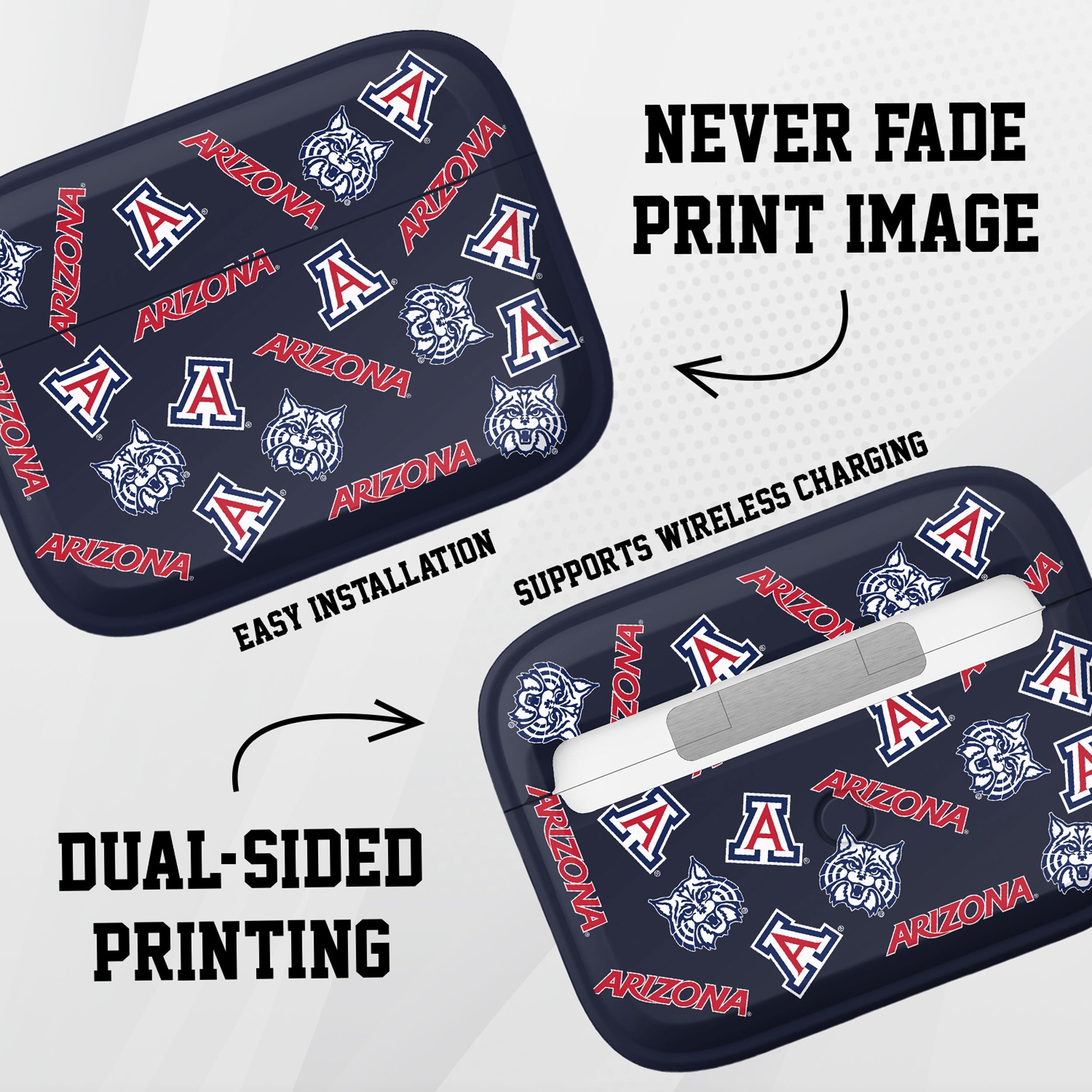 Arizona Wildcats HDX AirPods Pro 1 & 2 Case Cover 7