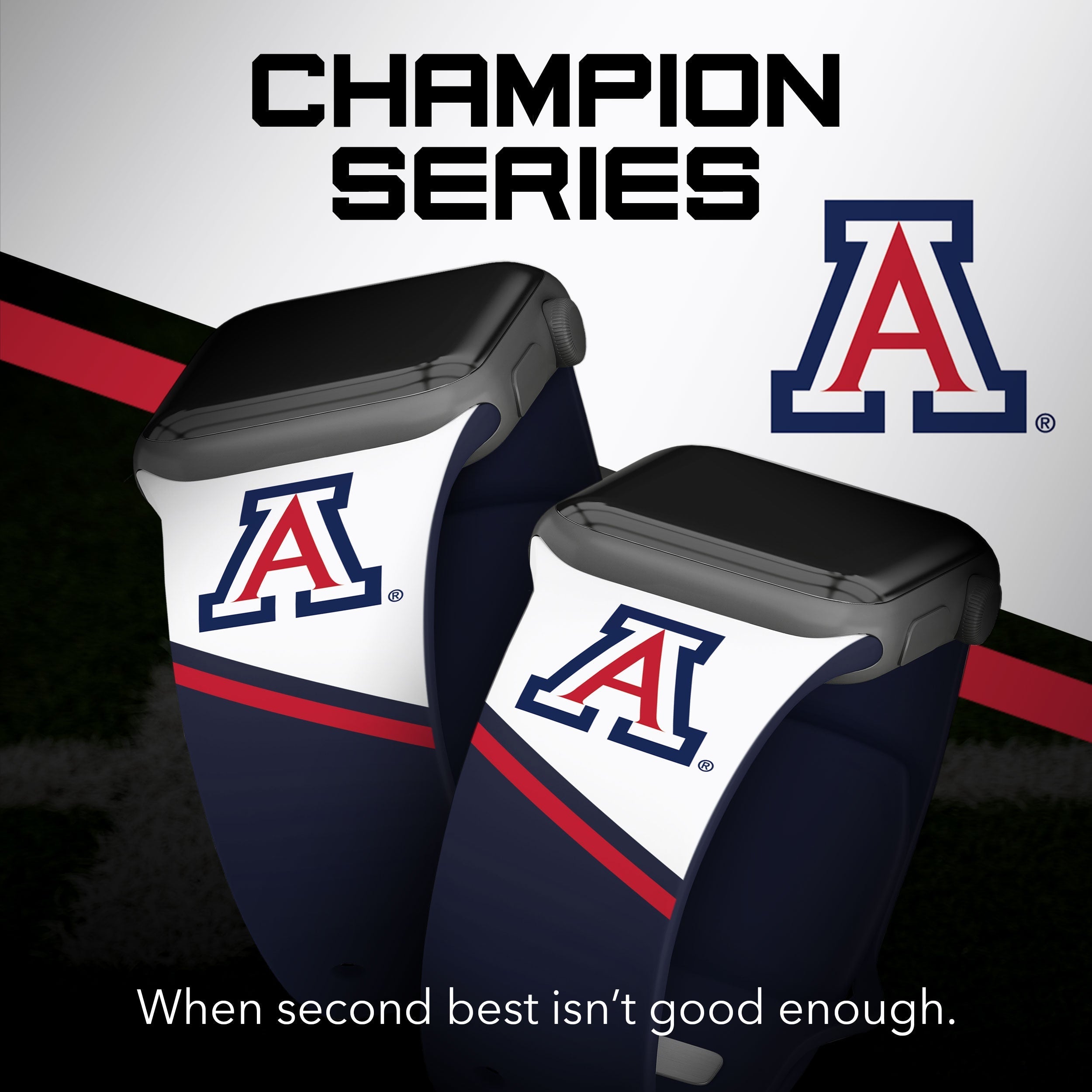 Arizona Wildcats HD Apple Watch Band 24