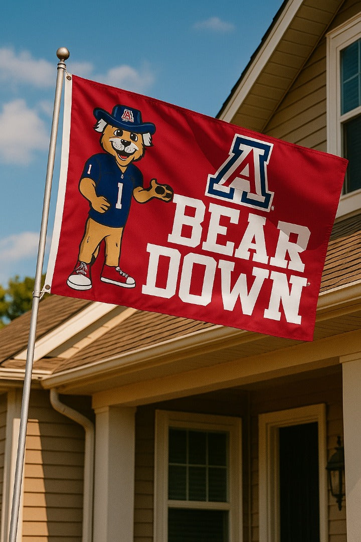 Arizona Bear Down 3x5 Flag