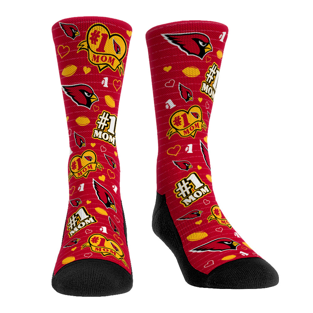 Arizona Cardinals - #1 Mom | Rock 'Em Socks