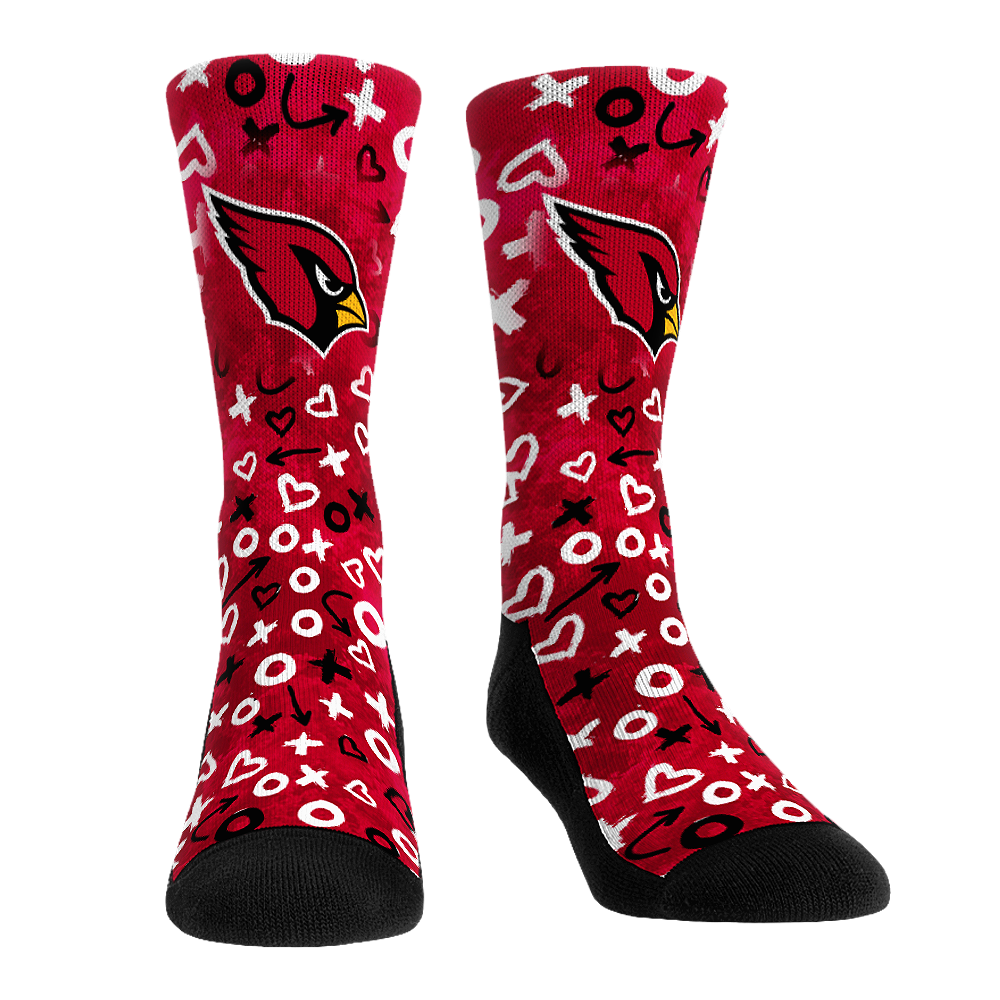 Arizona Cardinals - Valentine's Day Hearts | Rock 'Em Socks
