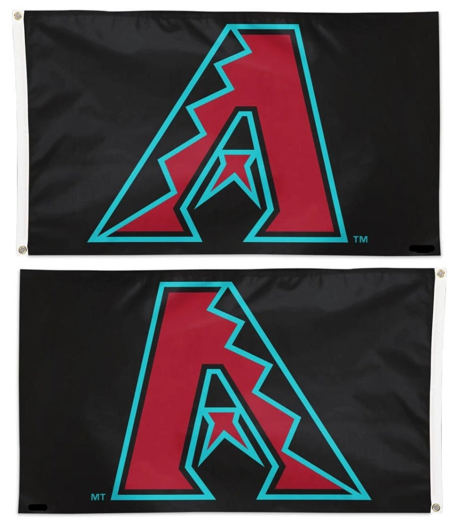 Arizona Diamondbacks 3x5 Black Flag