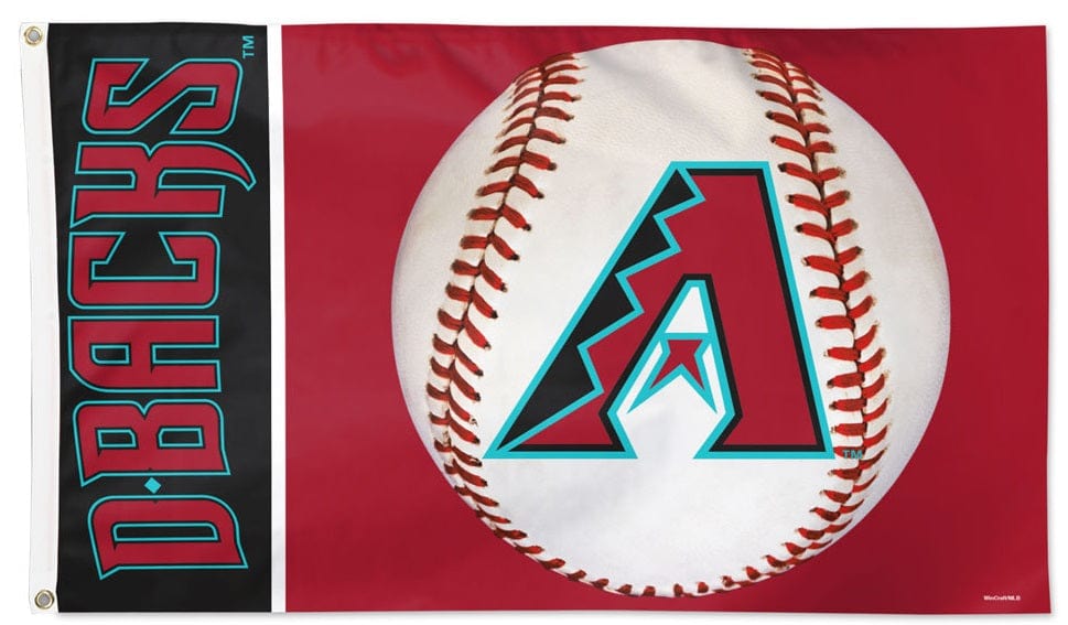 Arizona Diamondbacks Baseball Flag 3x5