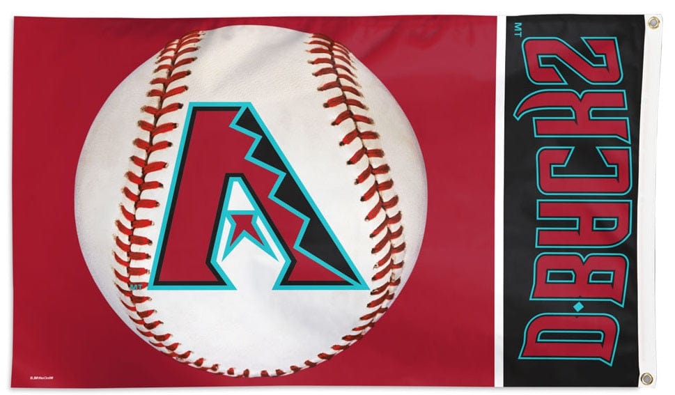Arizona Diamondbacks Baseball Flag 3x5