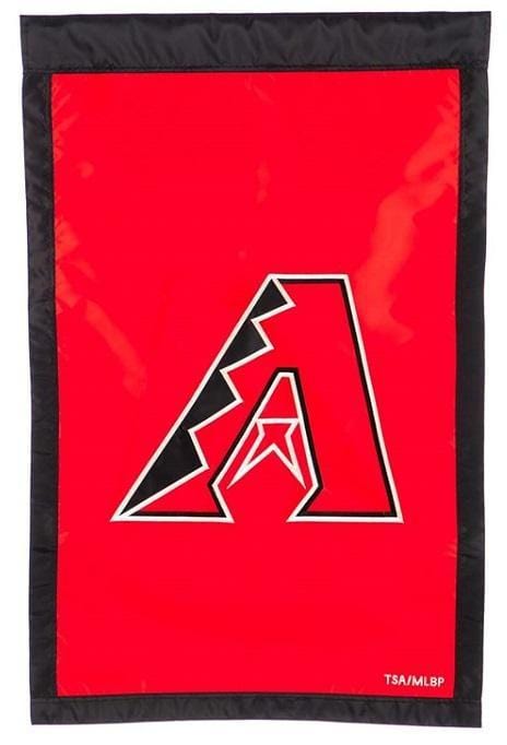 Arizona Diamondbacks Flag 2 Sided Applique House Banner 1