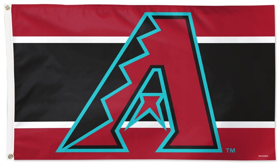 Arizona Diamondbacks Flag 3x5 Horizontal Stripes New Colors