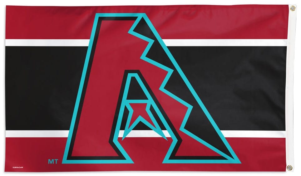 Arizona Diamondbacks Flag 3x5 Horizontal Stripes New Colors