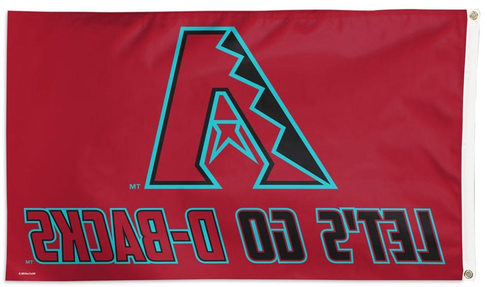 Arizona Diamondbacks Flag 3x5 Let's Go D-Backs