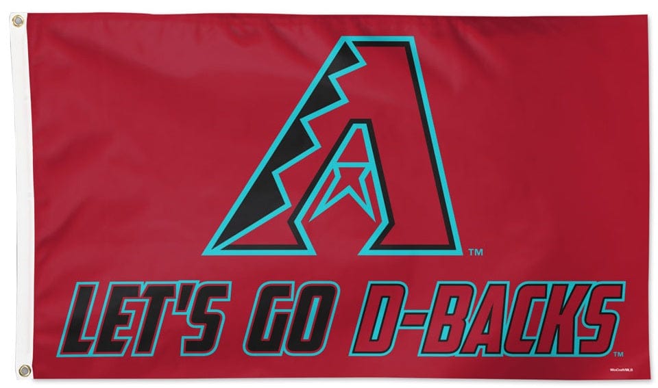 Arizona Diamondbacks Flag 3x5 Let's Go D-Backs