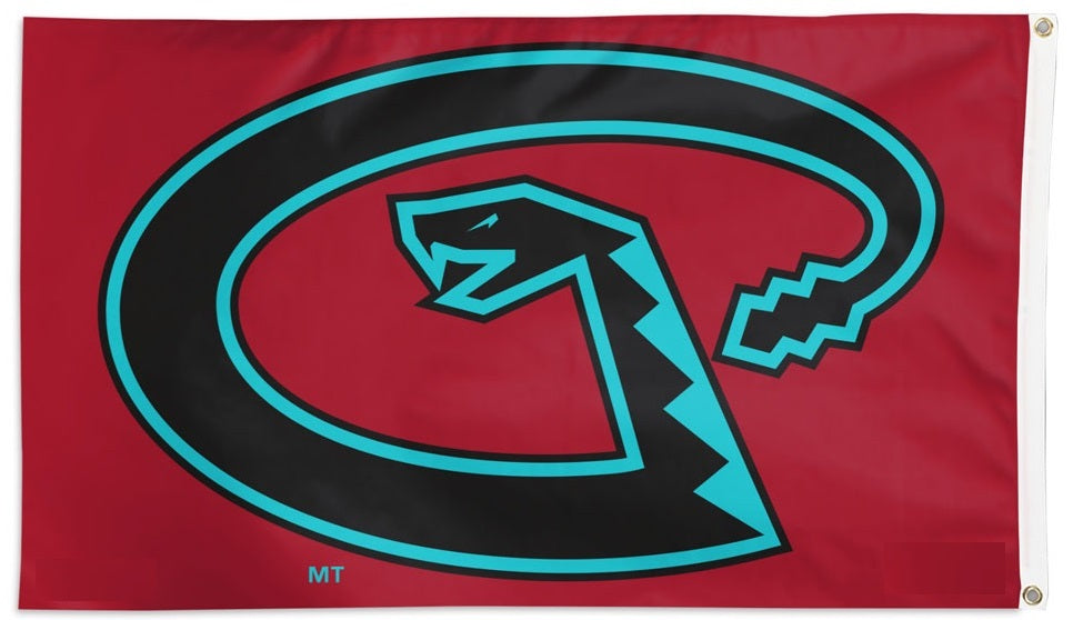 Arizona Diamondbacks Flag 3x5 Snake New Colors