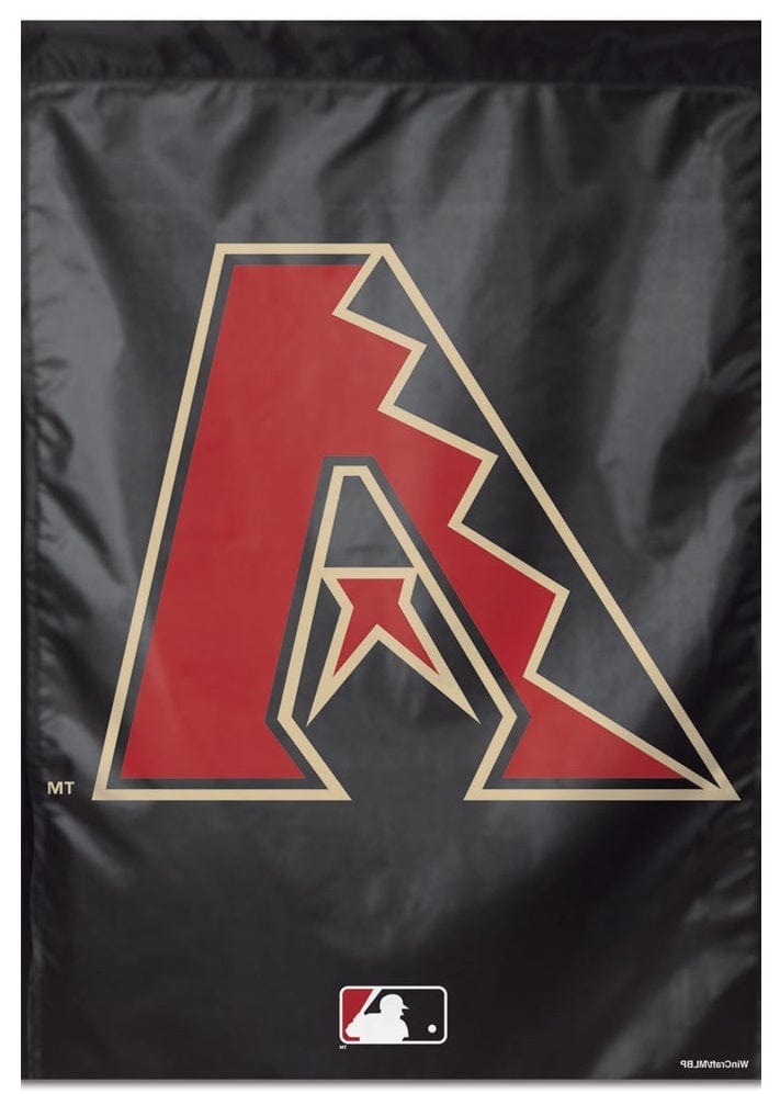 Arizona Diamondbacks Flag Veritcal House Banner Black 2