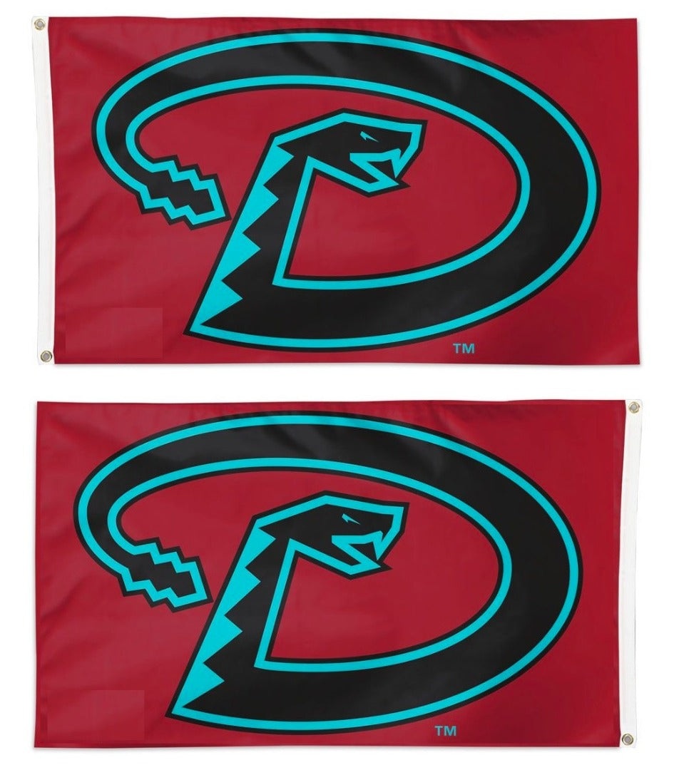 Arizona Diamondbacks Snake Flag 2 Sided