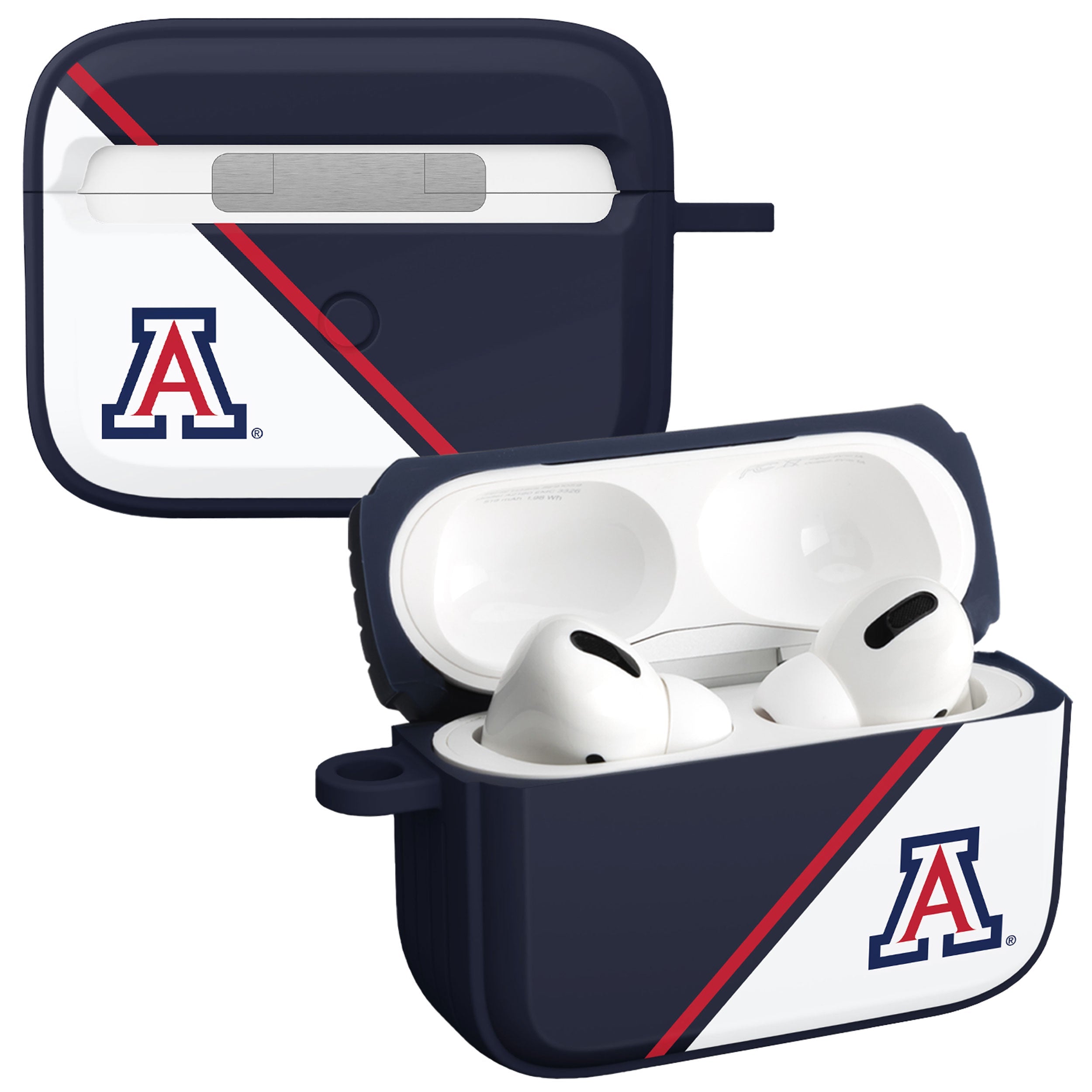 Arizona Wildcats HDX Champion Series Apple AirPods Pro 1 & 2 Case Cover 1