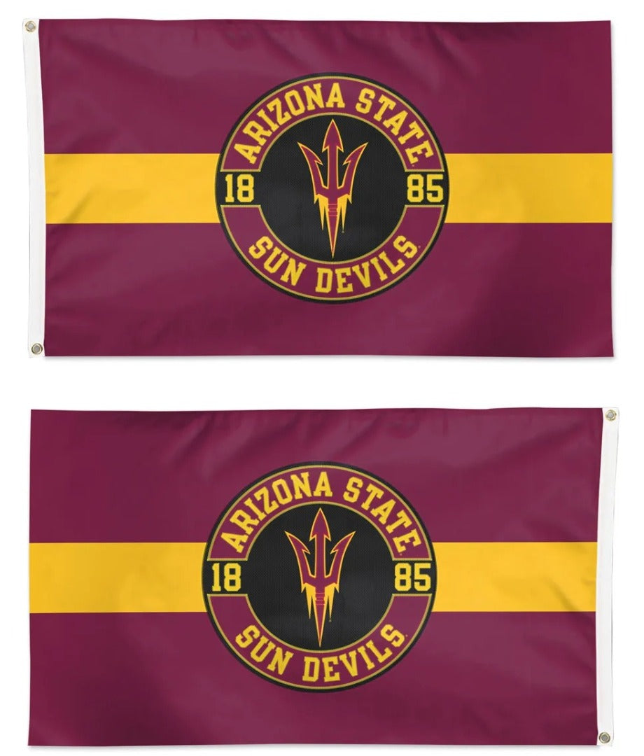 Arizona State Sun Devils 2 Sided Embroidered 3x5 Flag