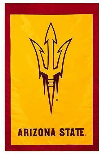 Arizona State Sun Devils Flag 2 Sided Applique House Banner