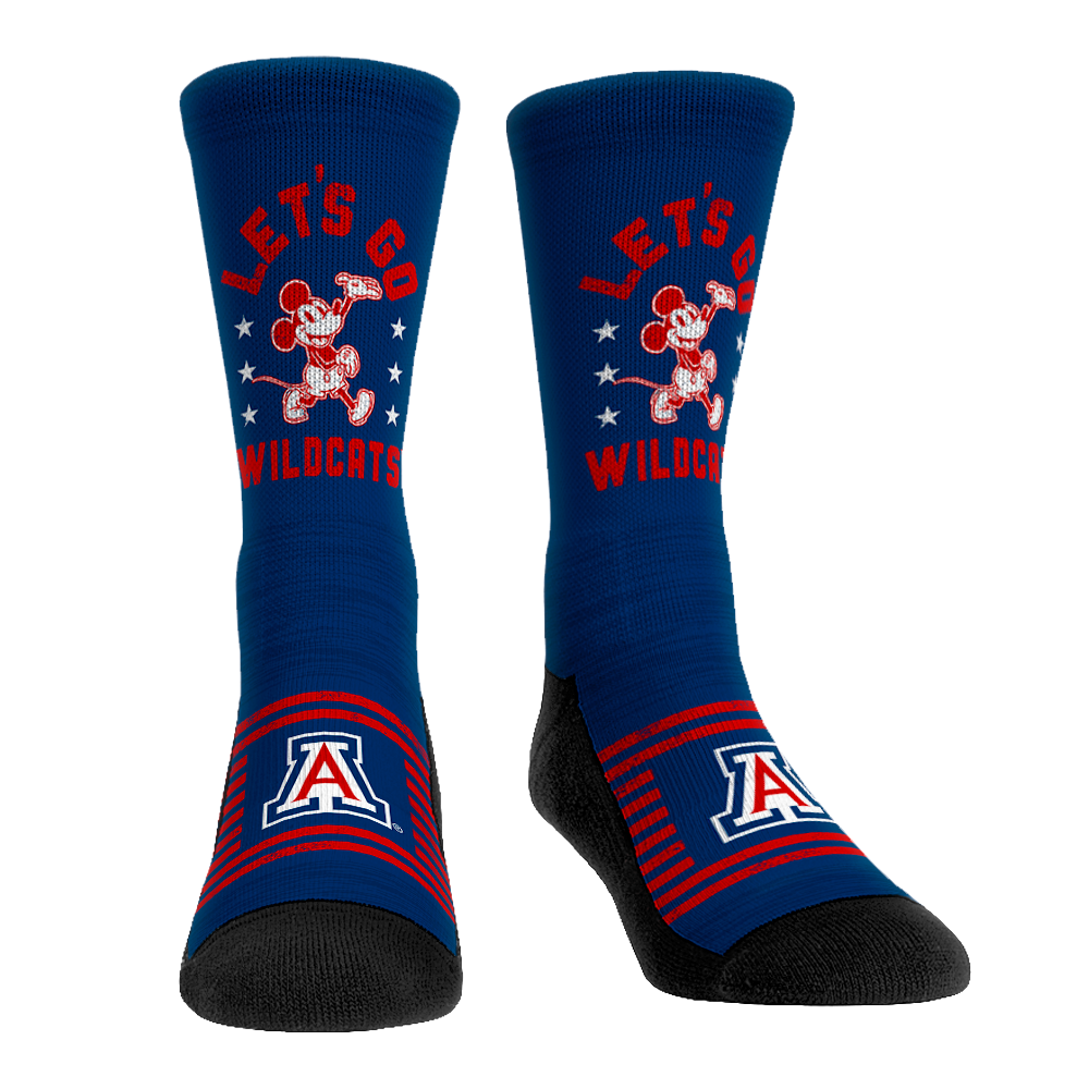 Arizona Wildcats - Disney  - Let’s Go! | Rock 'Em Socks