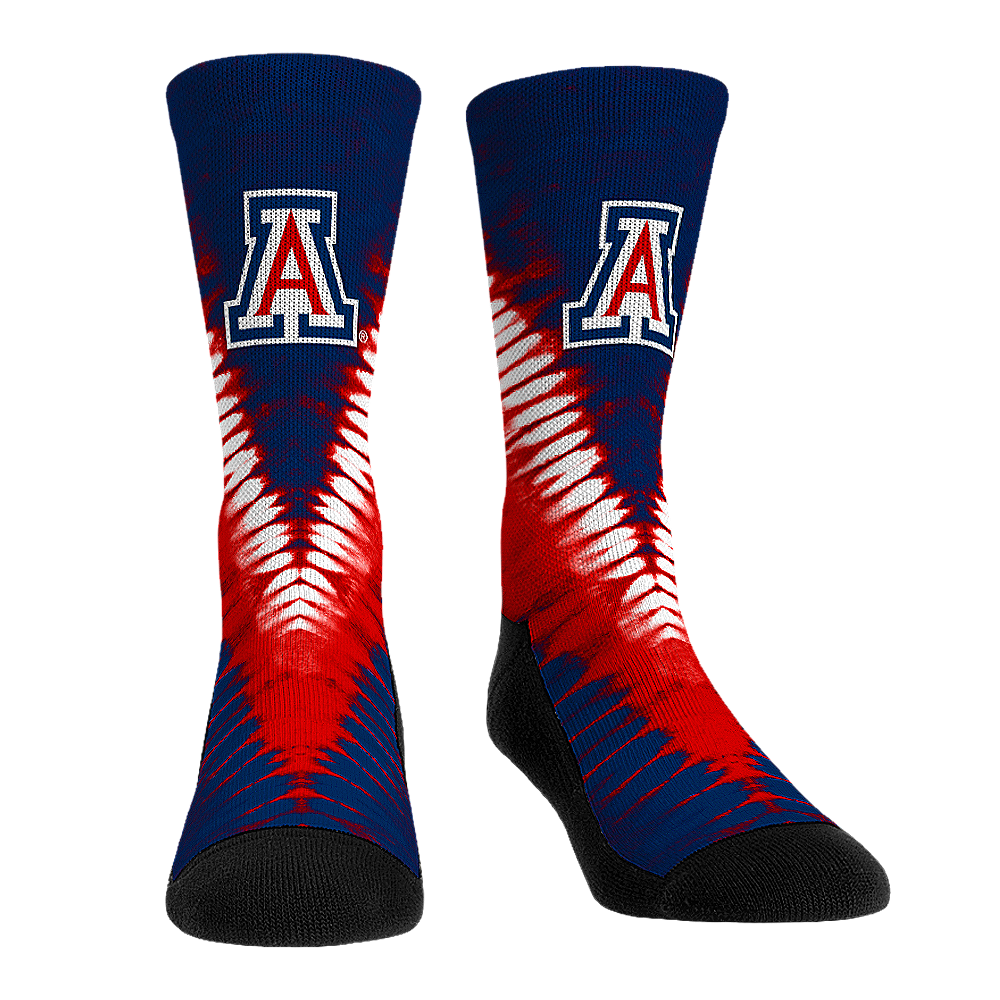 Arizona Wildcats - V Shape Tie Dye | Rock 'Em Socks