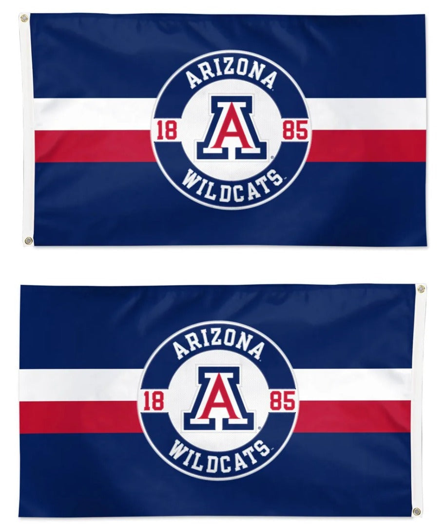 Arizona Wildcats Embroidered Flag 2 Sided 3x5