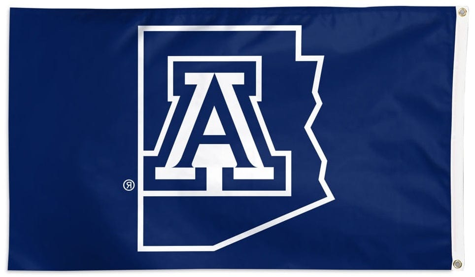 Arizona Wildcats Flag 3x5 Secondary Logo on Blue