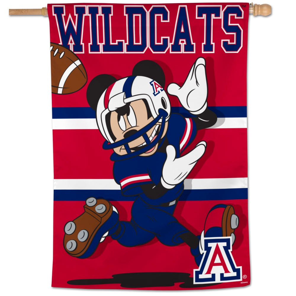 Arizona Wildcats Mickey Mouse Banner 3