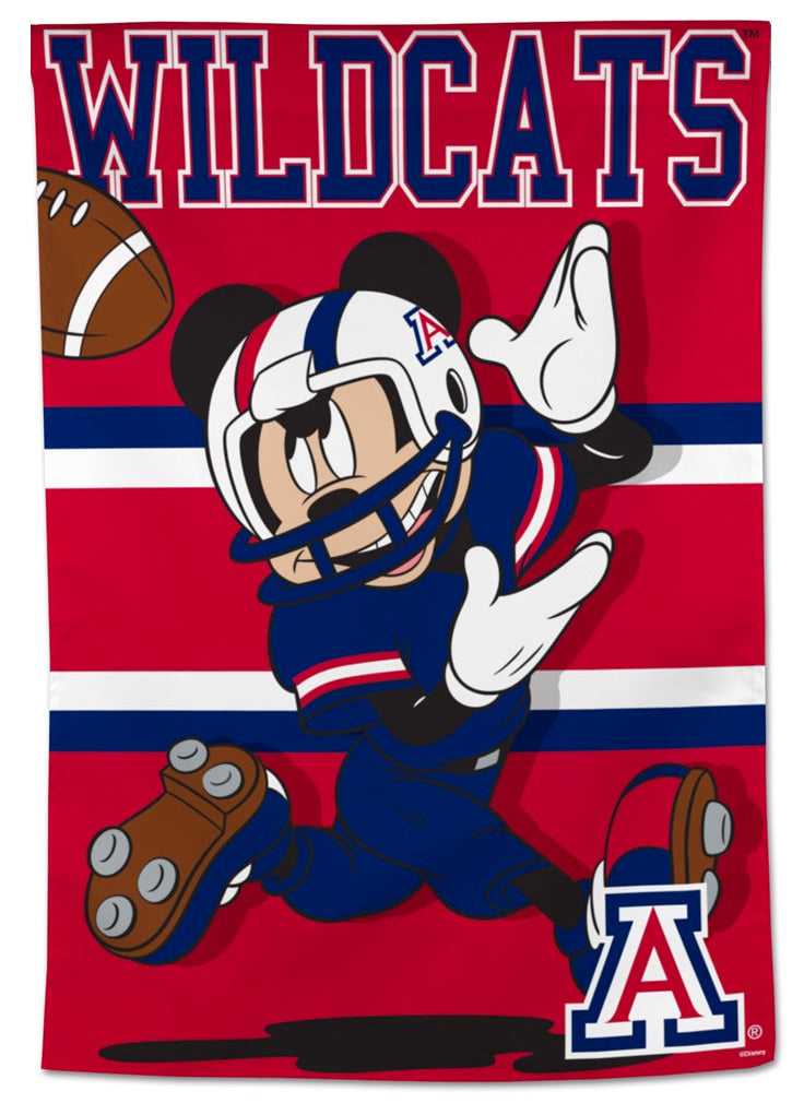 Arizona Wildcats Mickey Mouse Banner