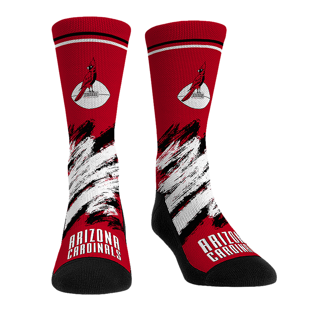 Arizona Cardinals - Throwback Paint | Rock 'Em Socks