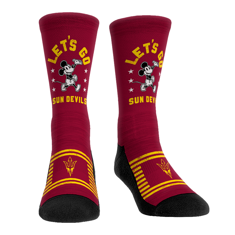 Arizona State Sun Devils - Disney  - Let's Go! | Rock 'Em Socks