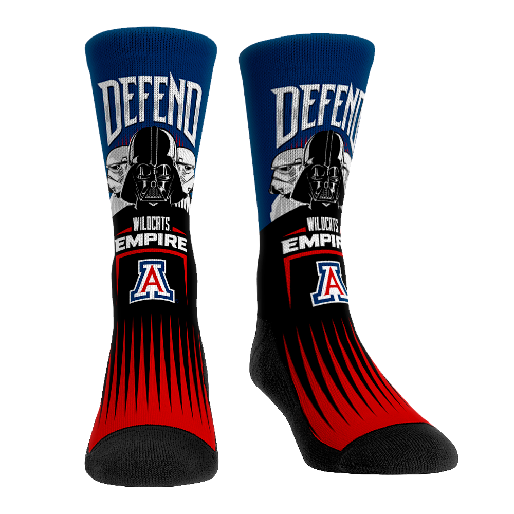 Arizona Wildcats - Star Wars  - Defend The Empire | Rock 'Em Socks