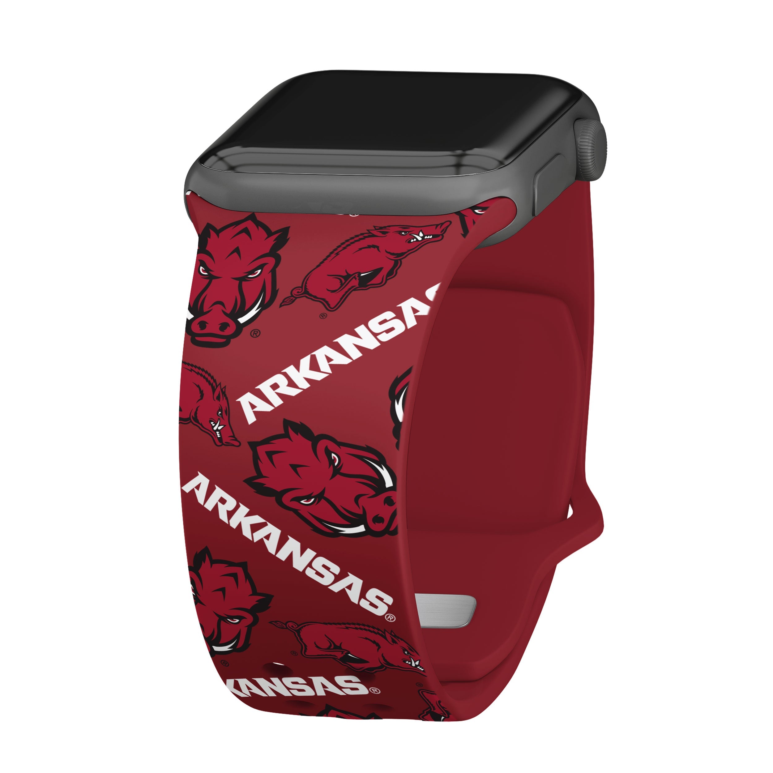 Arkansas Razorbacks HD Apple Watch Band 13