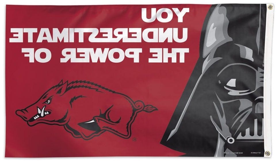 Arkansas Razorbacks Flag 3x5 Star Wars
