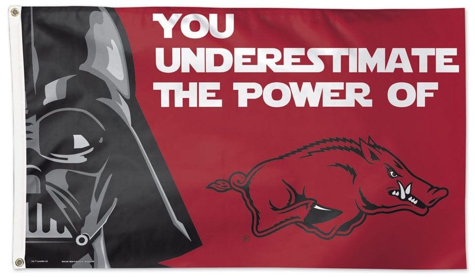 Arkansas Razorbacks Flag 3x5 Star Wars