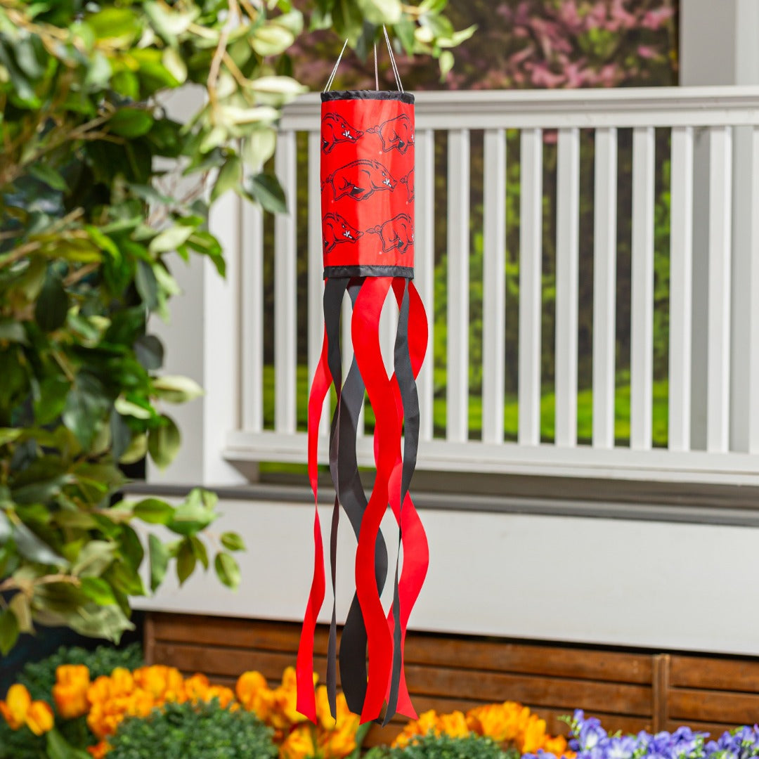 Arkansas Razorbacks Windsock 40 Inches