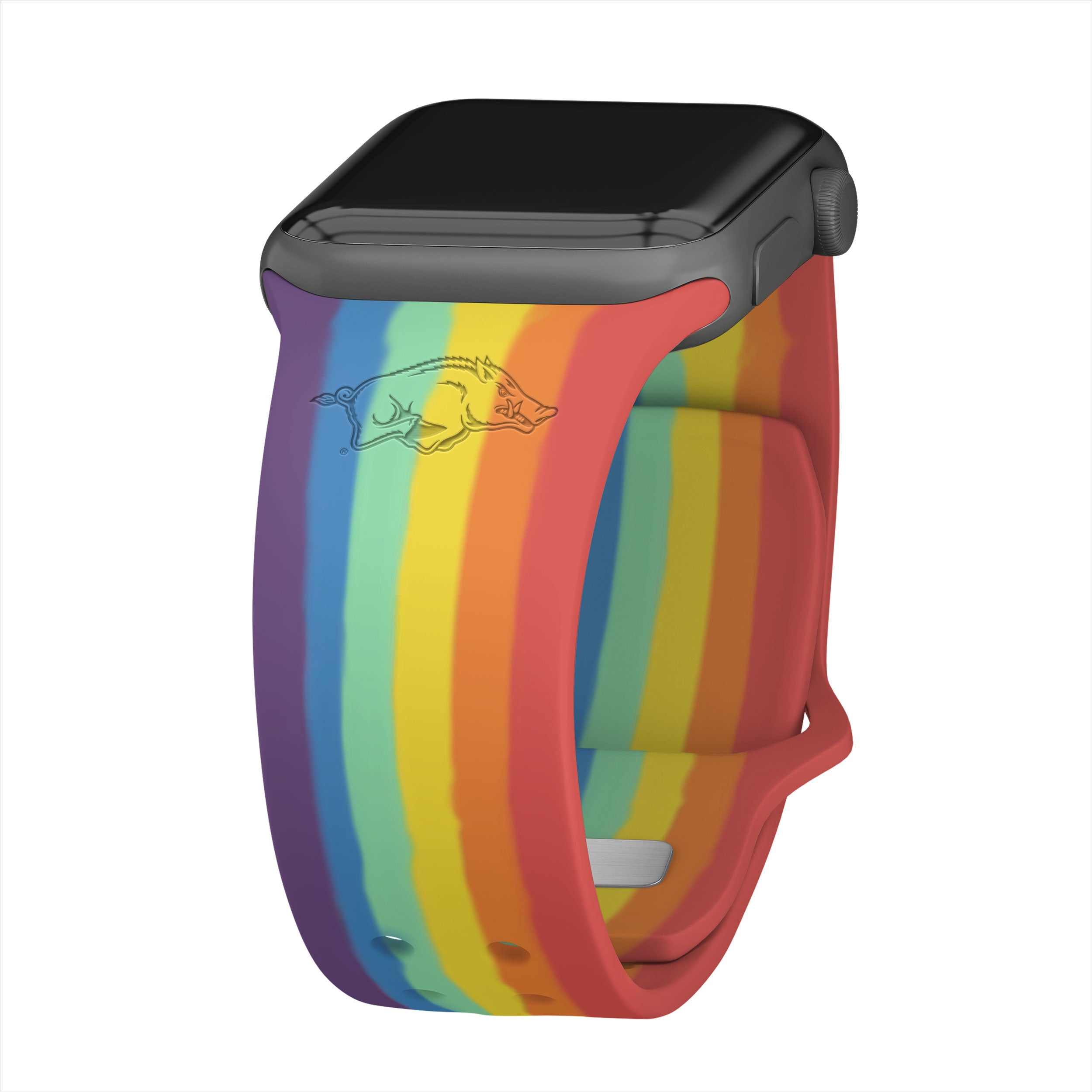 Arkansas Razorbacks Engraved Apple Watch Band 21