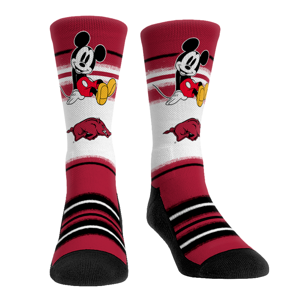 Arkansas Razorbacks - Disney  - Sit Stripe | Rock 'Em Socks