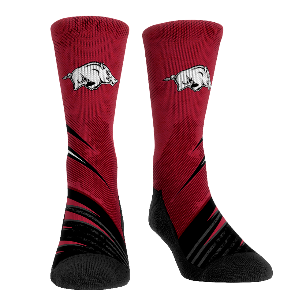 Arkansas Razorbacks - Slash Slant | Rock 'Em Socks