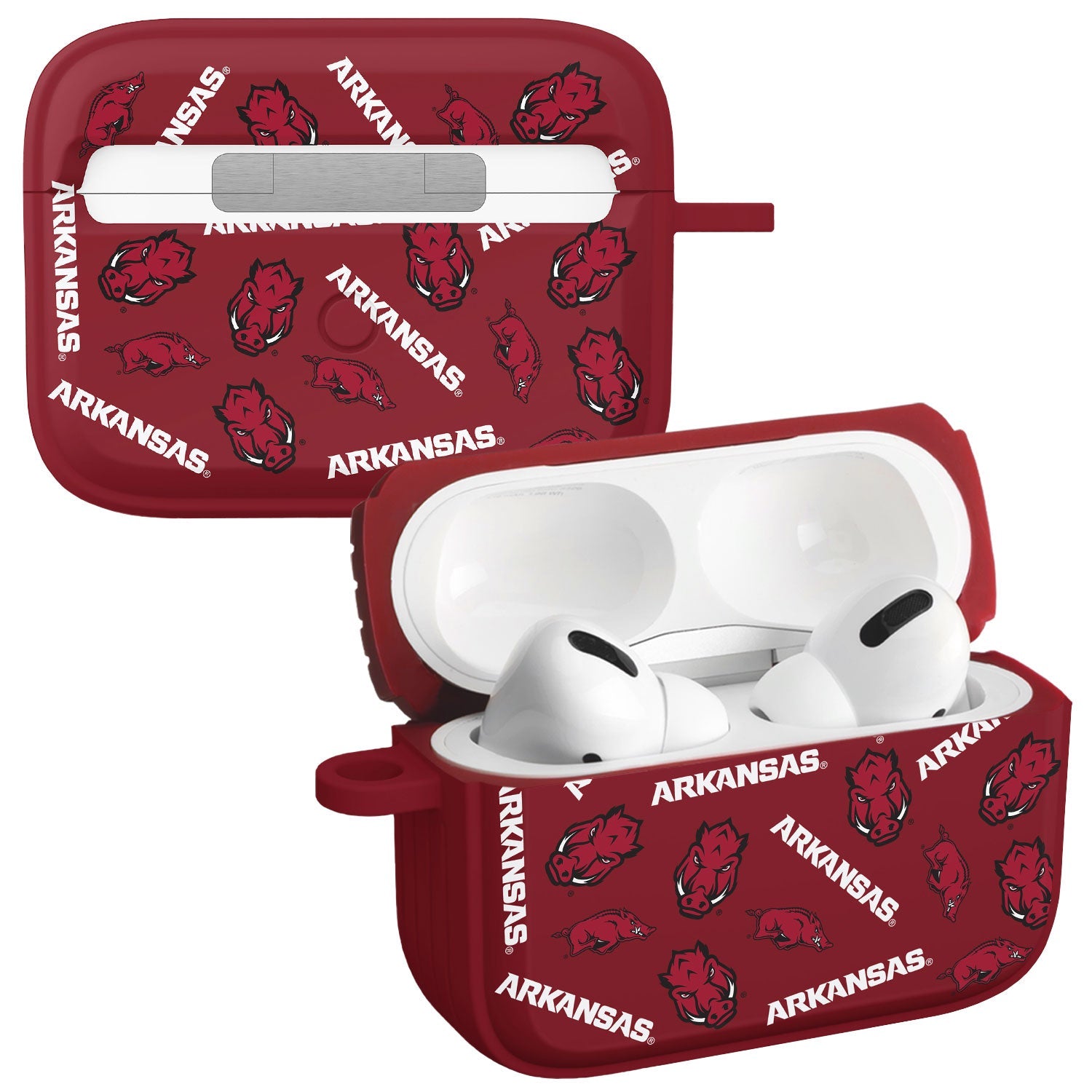 Arkansas Razorbacks HDX AirPods Pro 1 & 2 Case Cover 6