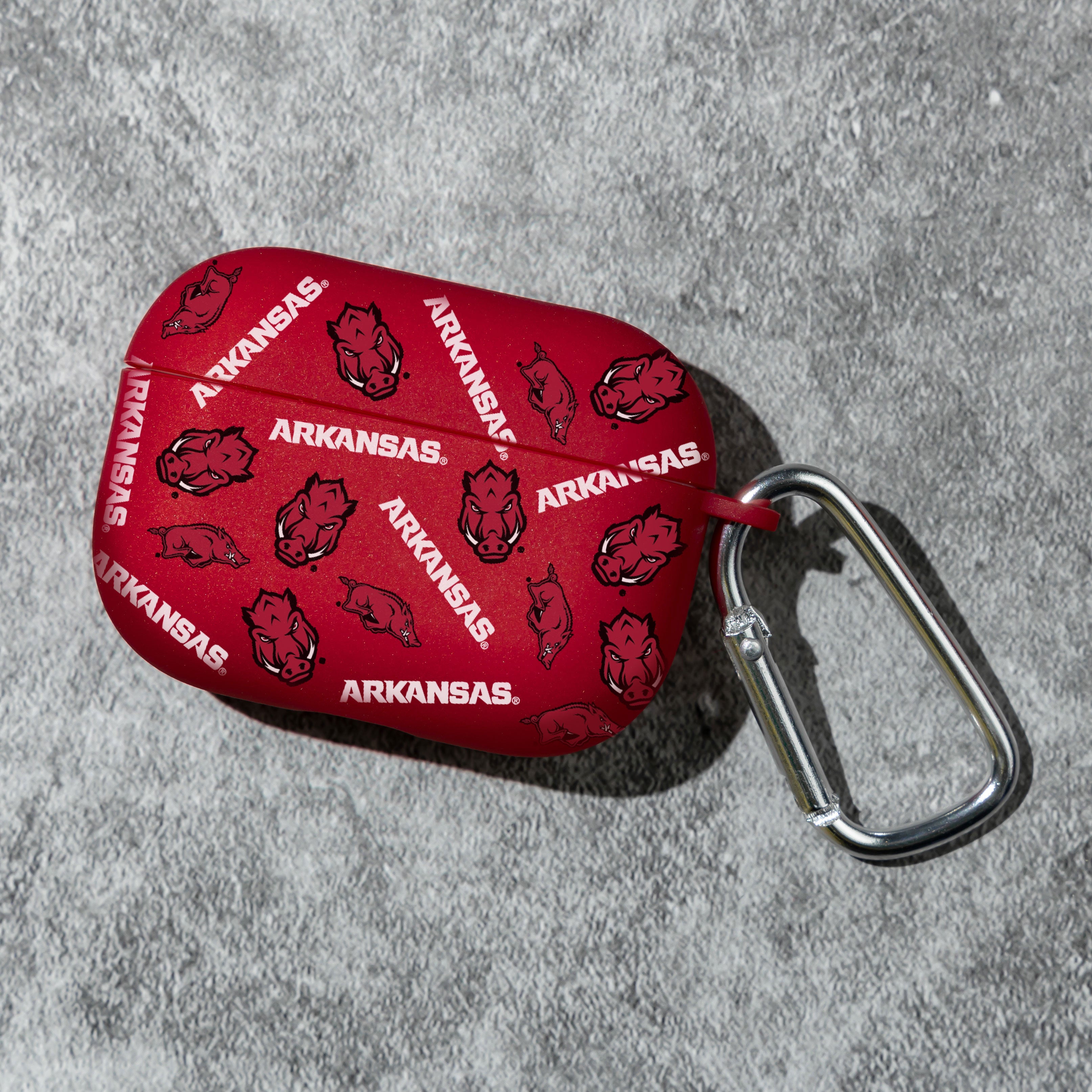 Arkansas Razorbacks HD AirPods Pro 1 & 2 Case Cover 6