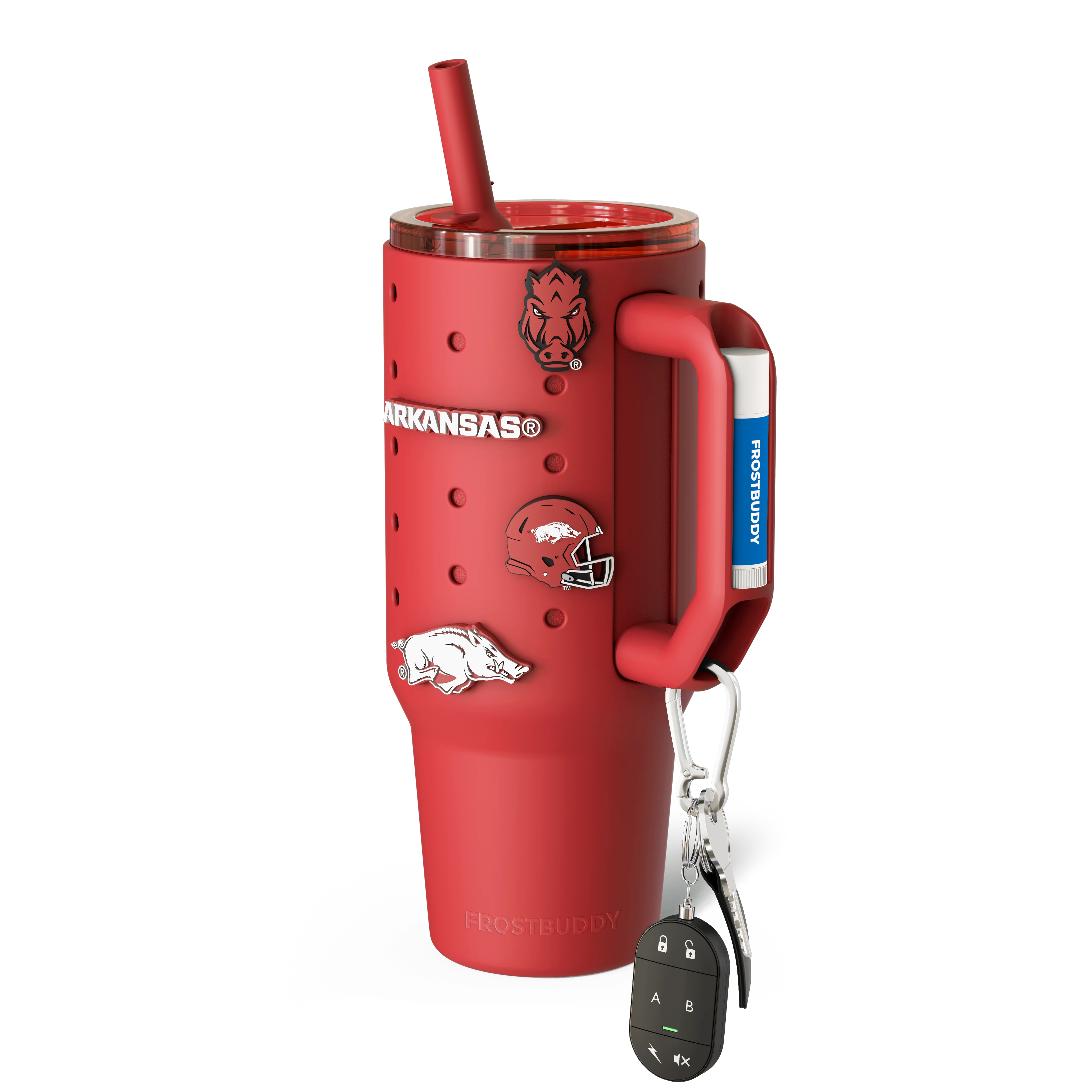 Thicc Buddy 40oz | Arkansas Razorbacks | Skin + Budz Bundle | Frost Buddy