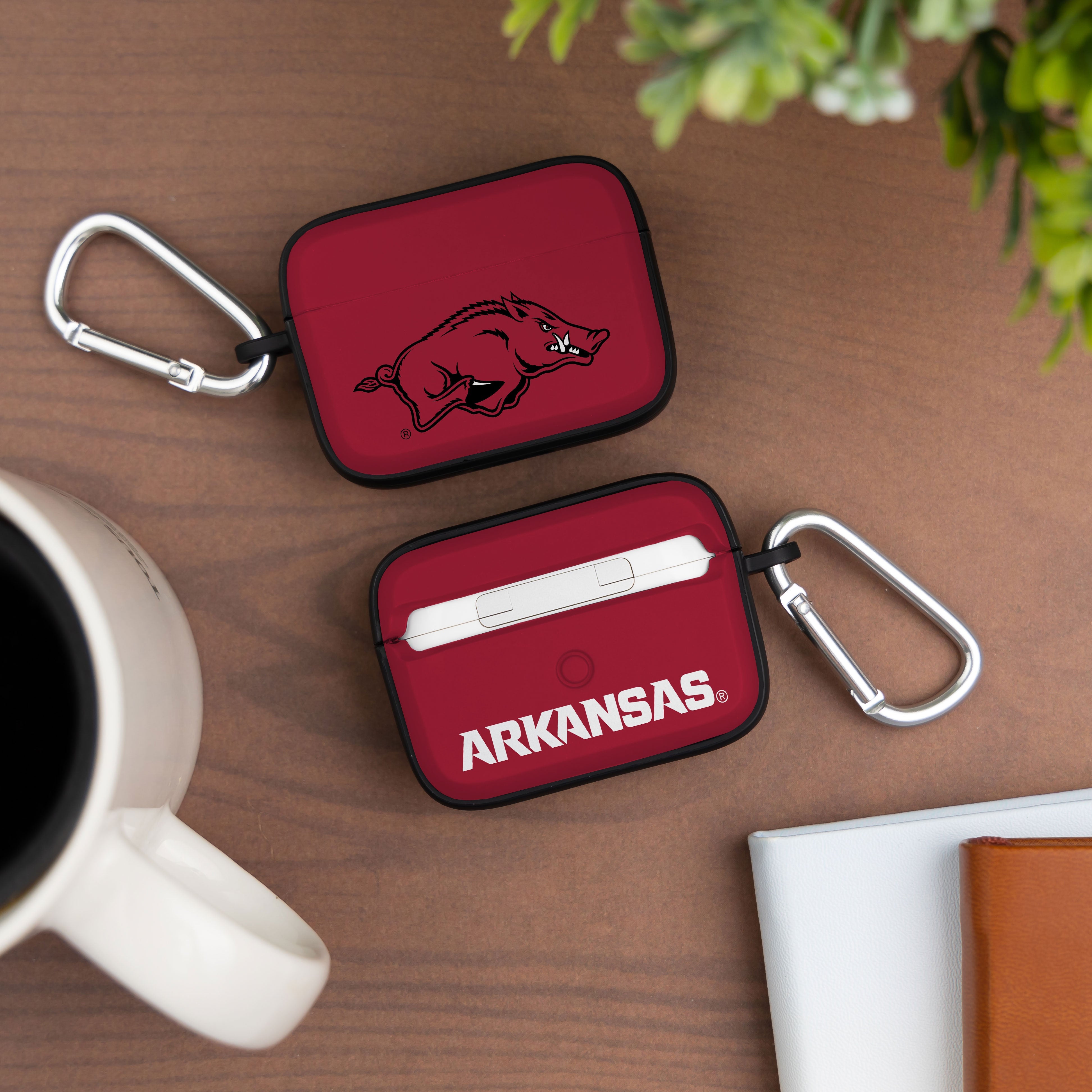 Arkansas Razorbacks HDX AirPods Pro 1 & 2 Case Cover 4