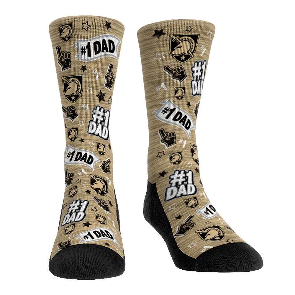 Army Black Knights - #1 Dad | Rock 'Em Socks